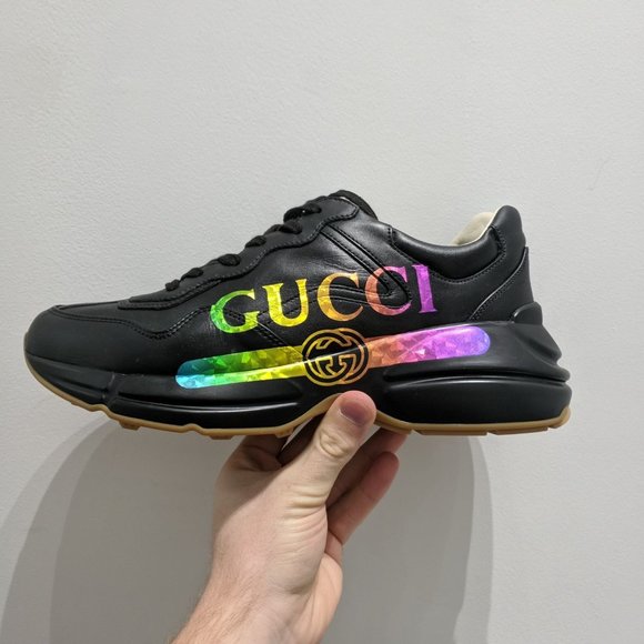 Gucci Rhyton Black Iridescent - Picture 1 of 4